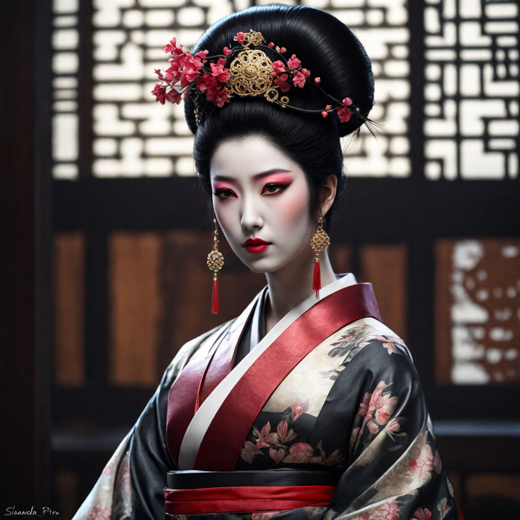Geisha, Geiko or Geigi are traditional, female Japanese entertainers, Stock  Photo, Picture And Rights Managed Image. Pic. LAT-LAT0116697 | agefotostock