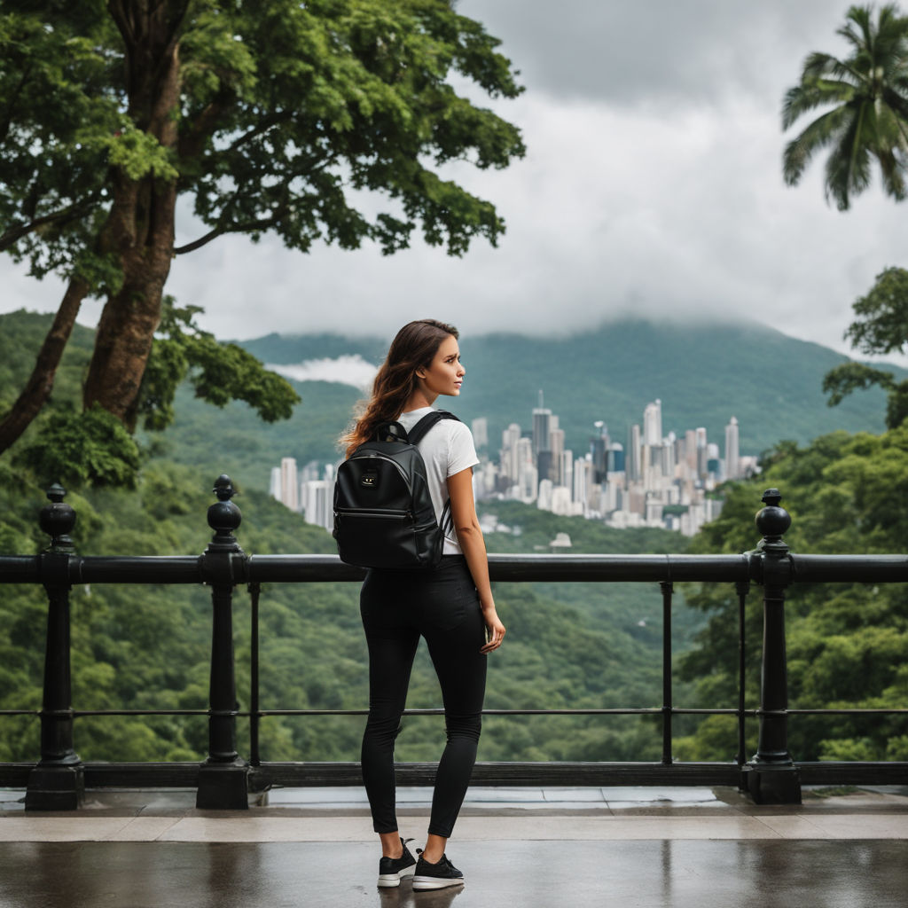 combinado com leggings marcados por vestígios de sujeira e poeira das suas  recentes explorações ao ar livre. Seus botas de caminhada - Playground