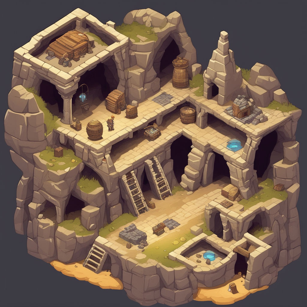 Isometric Dwarf Mining Game : r/isometric