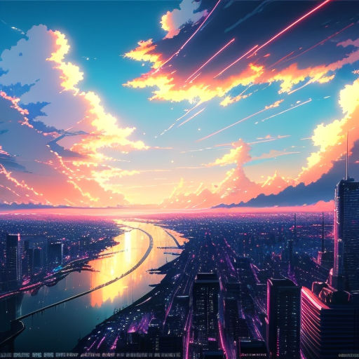 HD anime sunset wallpapers | Peakpx