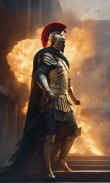 greek spartan concept art