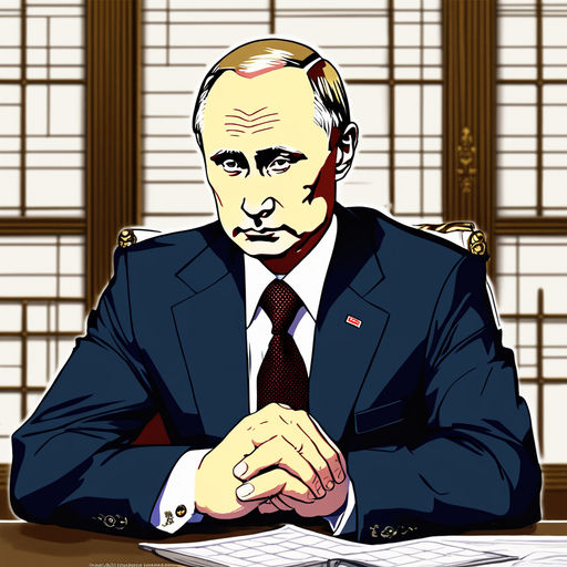 Anime Art Of Vladimir Putin 1 by Hylozoic on DeviantArt