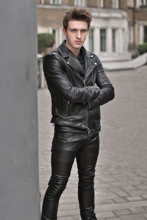 all in black leather - Playground