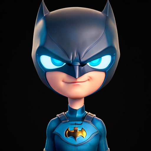 clipart di Batman bambino