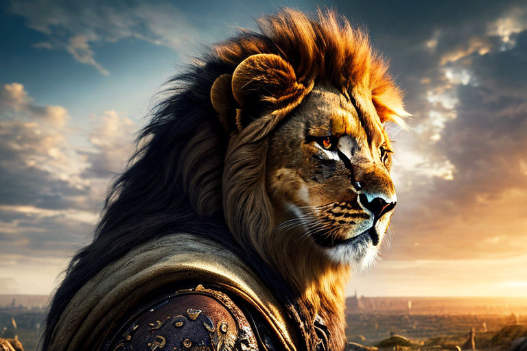 King Aslan, lion, narnia, HD phone wallpaper