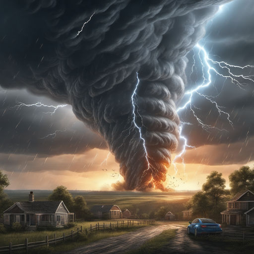 Tornado Drawing by Suzanne Tevlin | Saatchi Art
