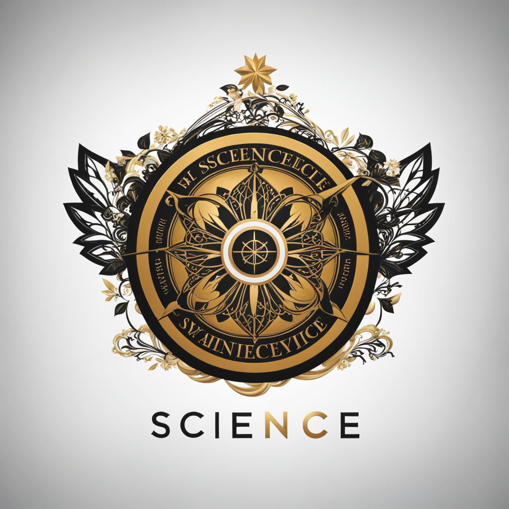 LOGO with science and math symbol