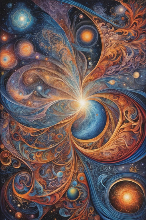 psychedelic cosmos art