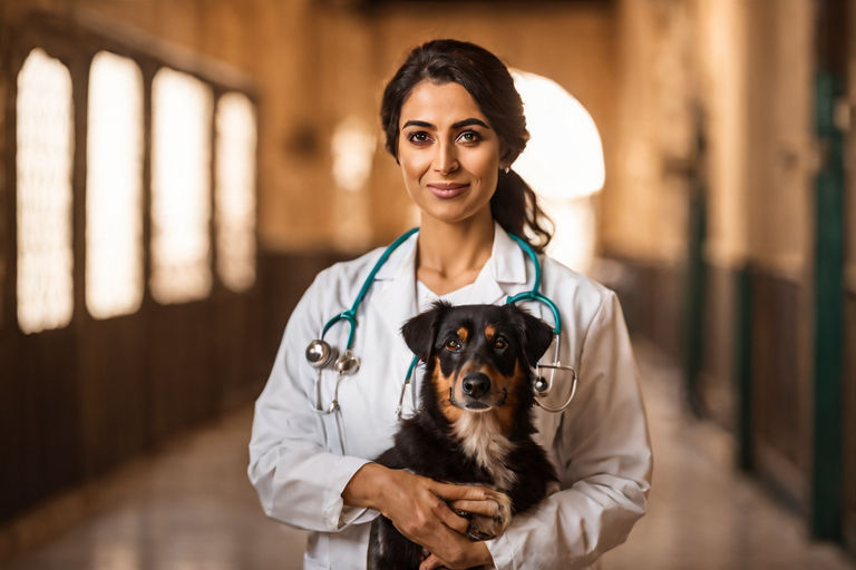 with the veterinarian's expertise and care evident in every detail