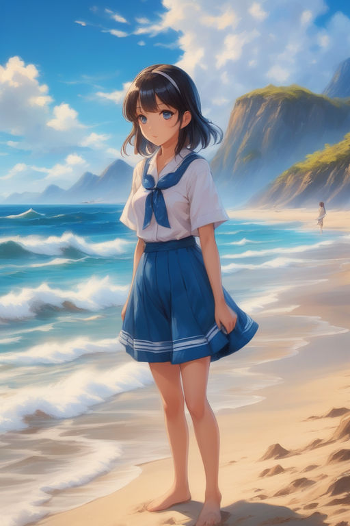 Beach, Scenery, Background, Anime Background, Anime Scenery, Visual Novel  Scenery, Visual Novel … | Anime background, Episode interactive  backgrounds, Anime scenery