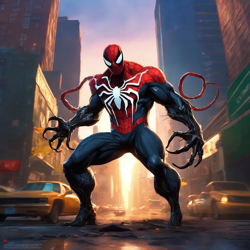 ArtStation - Amazing Fantasy 15 cover remake Spider-Man