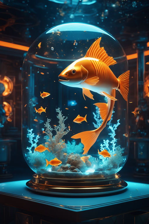 moving goldfish wallpaper