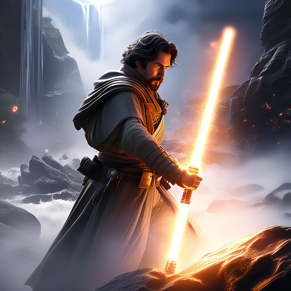 There Is Something About The Double-bladed Lightsaber - Star Wars Ghost Of  Dathomir, HD Png Download - kindpng