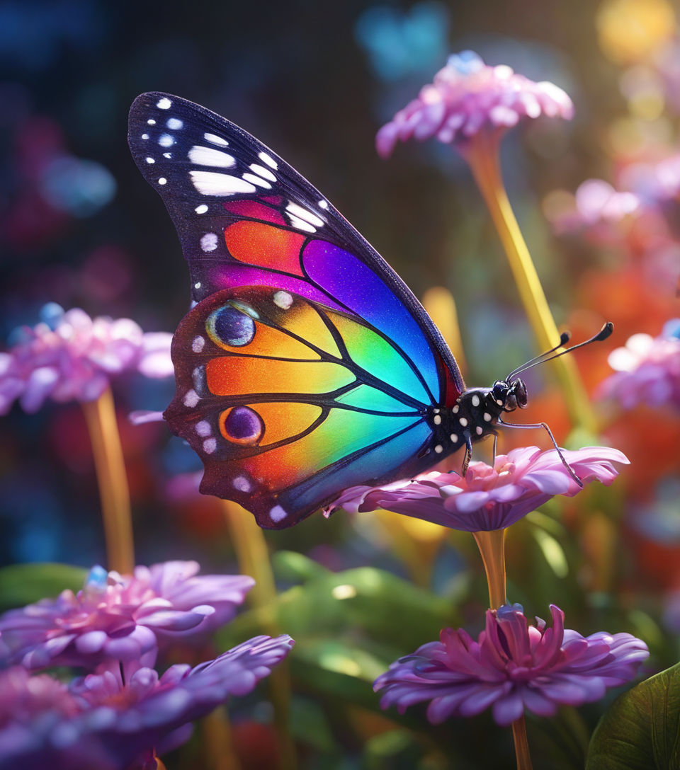 Rainbow Butterfly