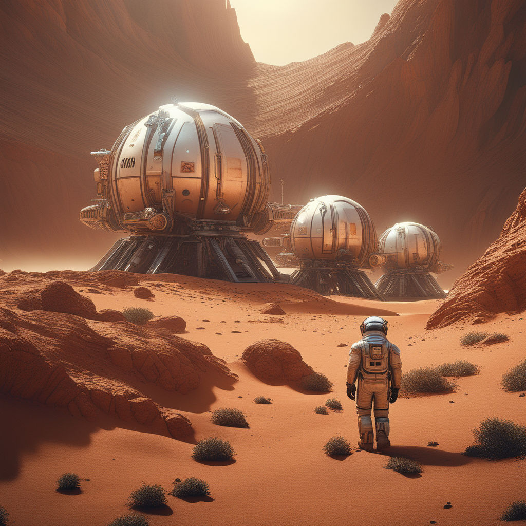 mission to mars concept art