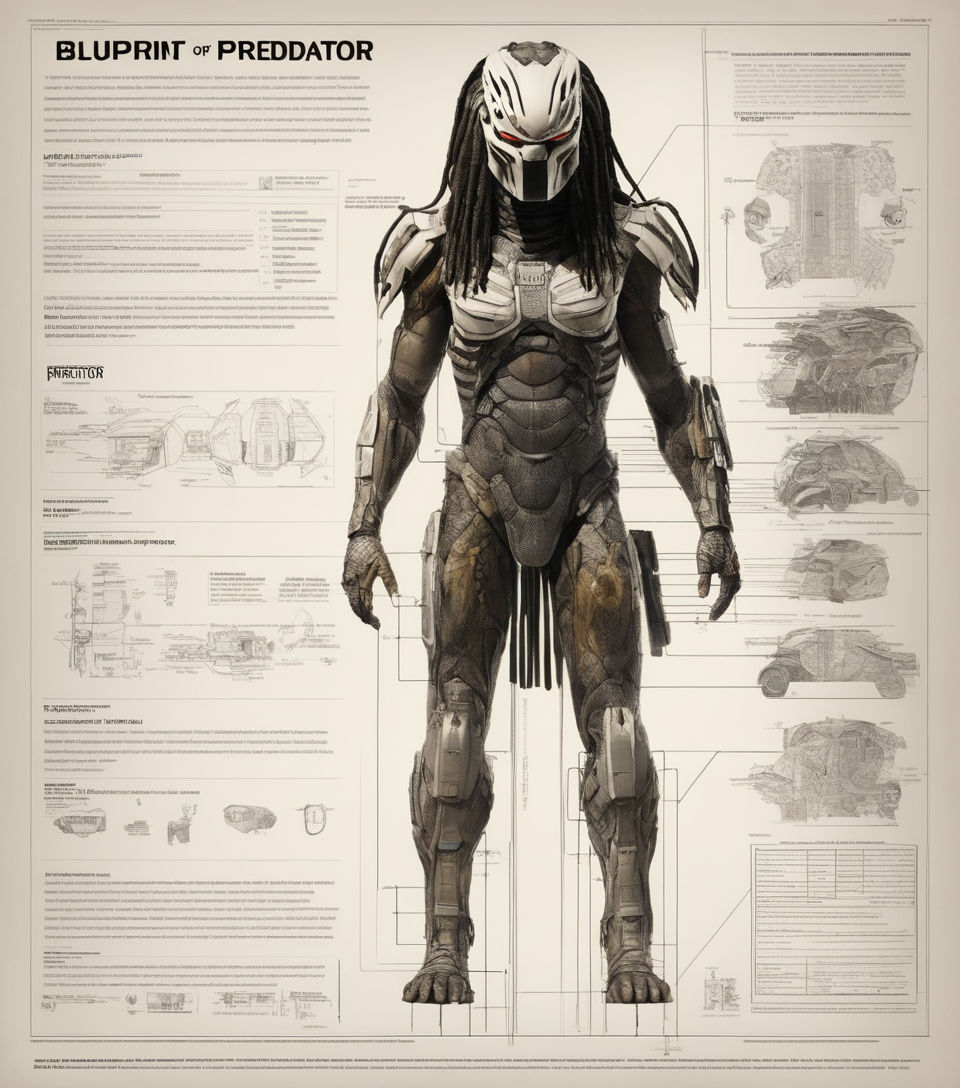 alien vs predator concept art