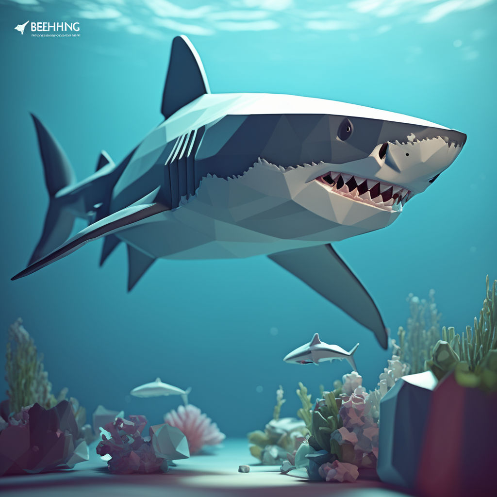 Hungry Shark World Character Renders on Behance