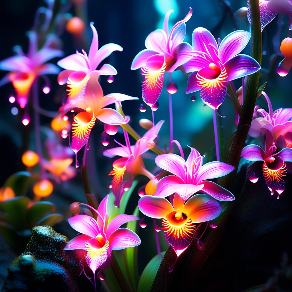 neon orchid