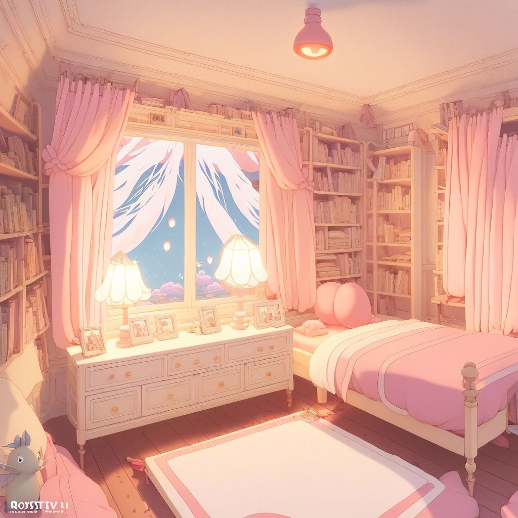 Download A Cozy Cute Anime Bedroom  Wallpaperscom