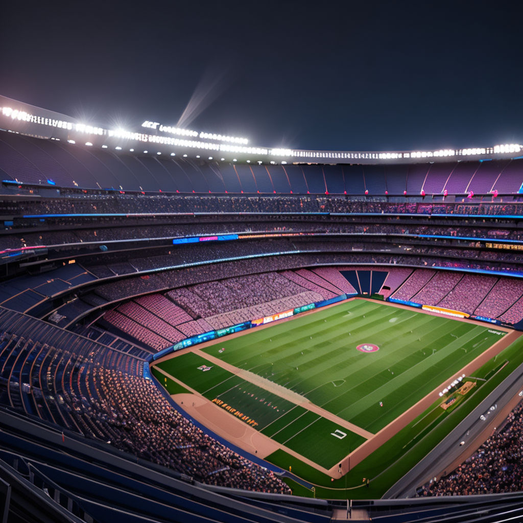 abandoned football stadium - Playground AI