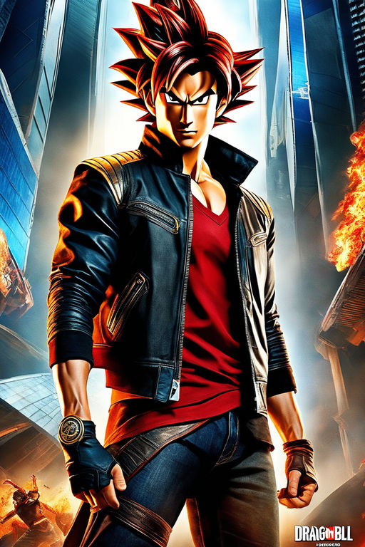 dragonball evolution goku hair