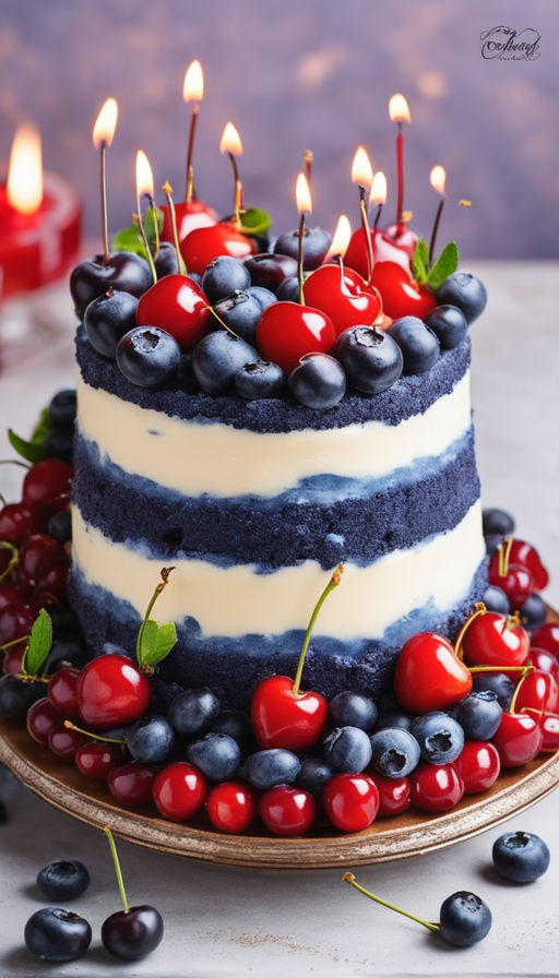 Blue Velvet Cake - Immaculate Bites