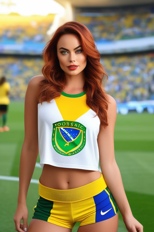 Men'S Brazil T-Shirt Brazilian Coat Of Arms Flag Tee Shirt Football Tshirt  Brasil Tee (Medium Military Green)