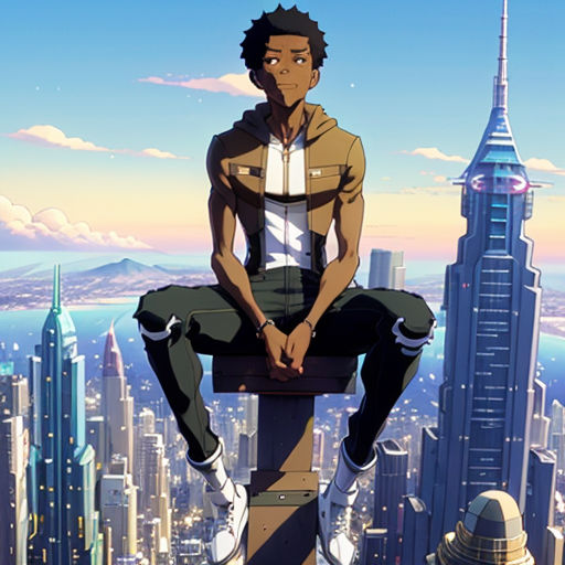 black anime characters male