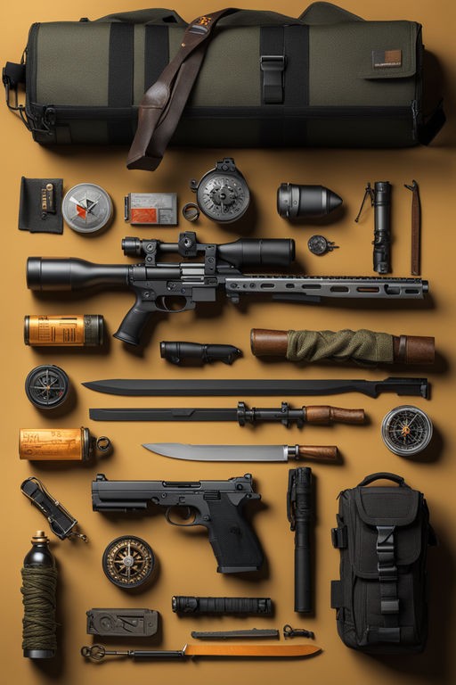 tactical gear and weapons - Playground