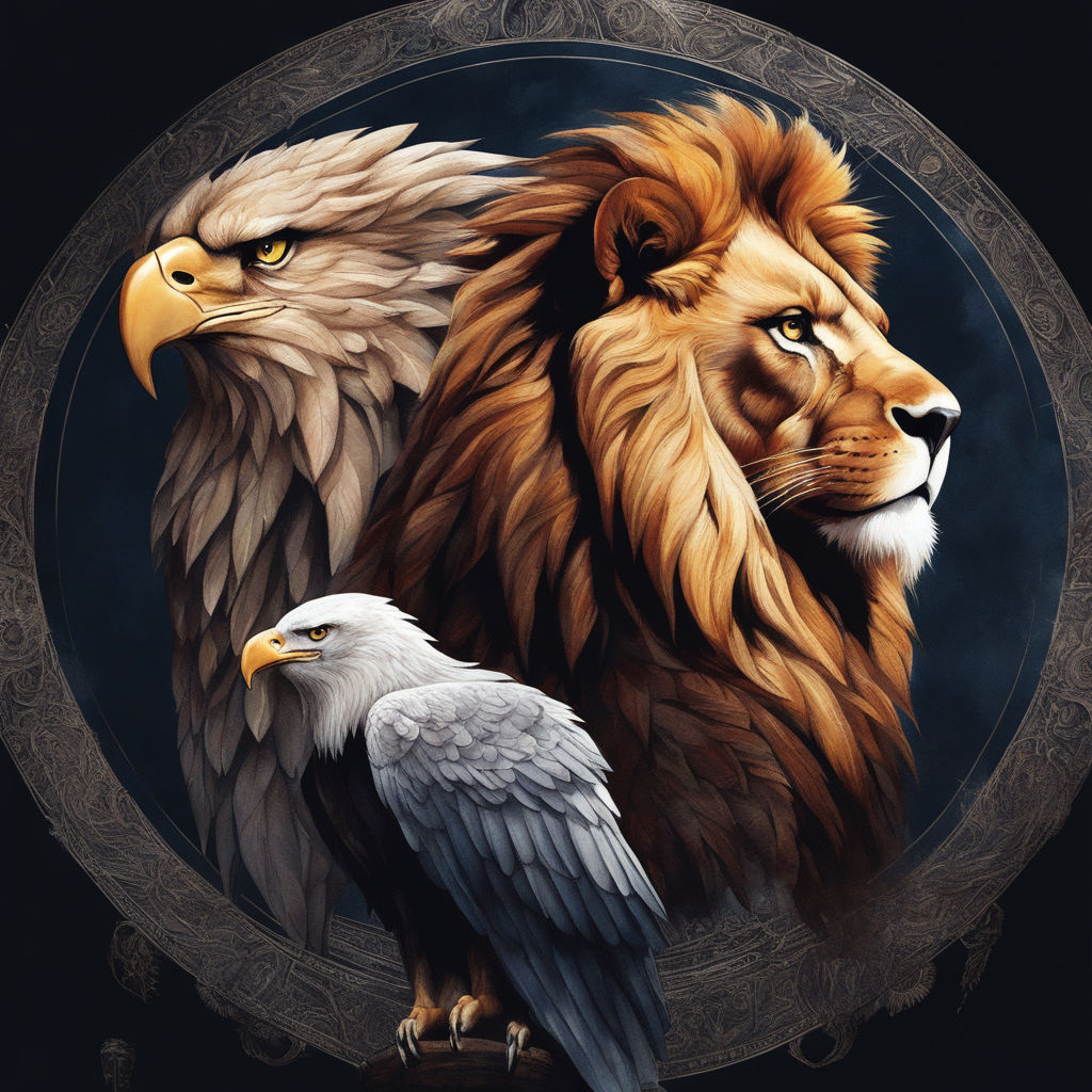 lion vs eagle