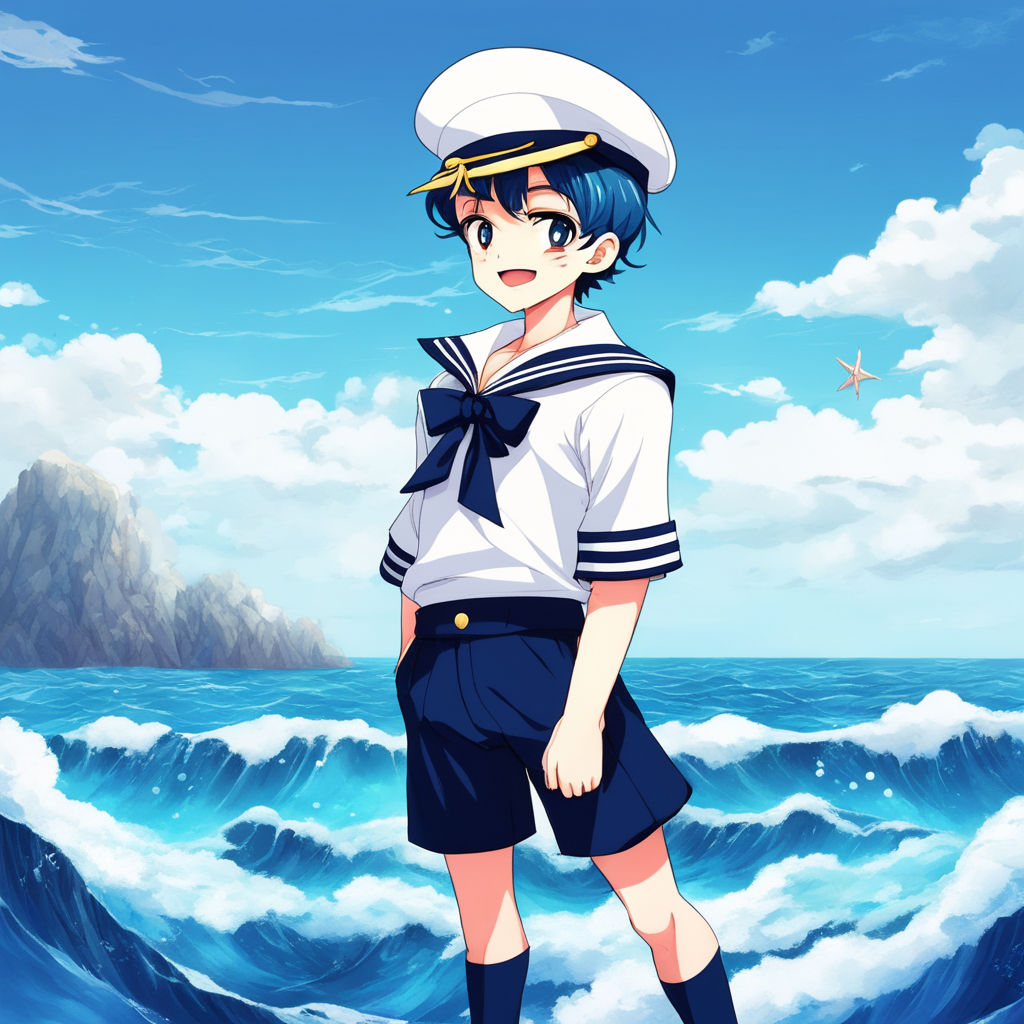 Kid Sailor Girls School Uniform Dress Japanese Anime Classic Navy Sailor  Dress | eBay