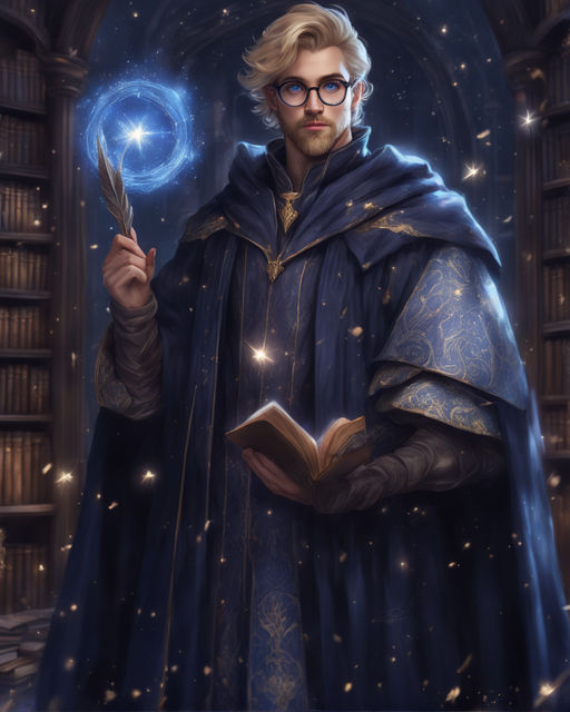 human wizard portrait