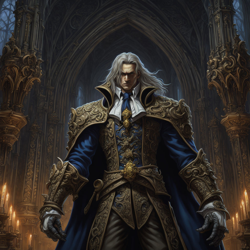 ArtStation - Castlevania: Lords of Shadow 2 - Alucard