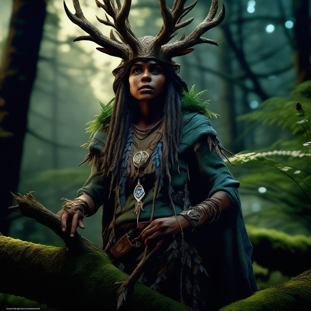 celtic shaman woman