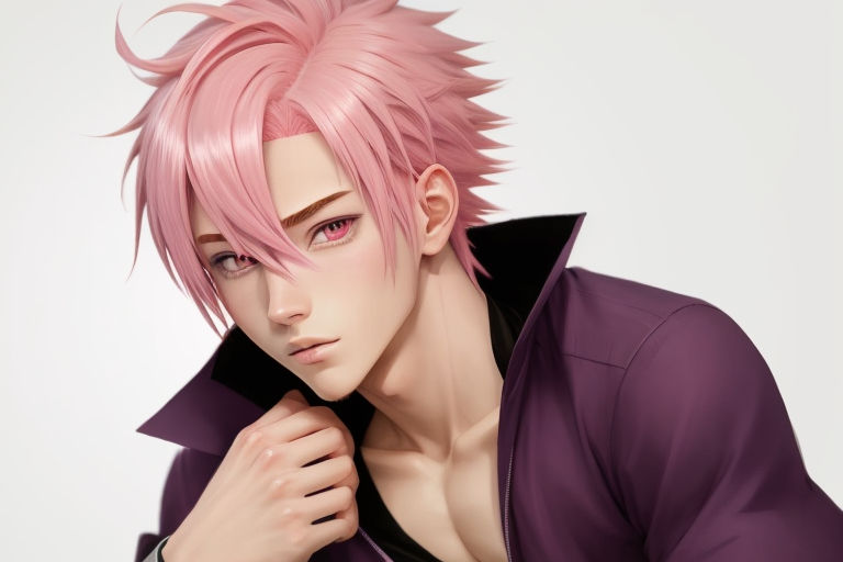 cute pink haired boys animeTikTok Search