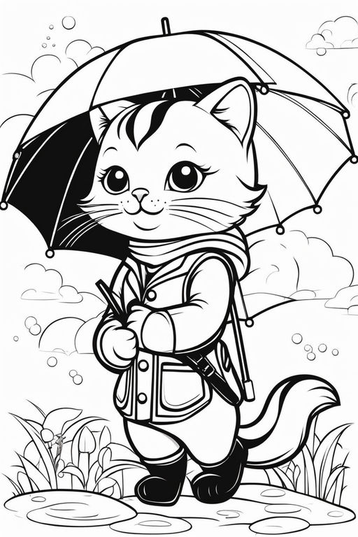 Hello Kitty baby - Coloring Pages for kids