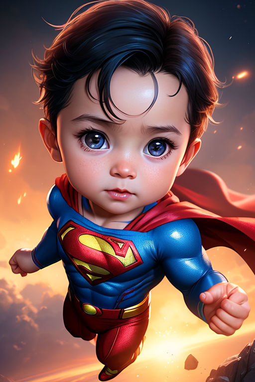 Superman – Cake smash photographer Gallery