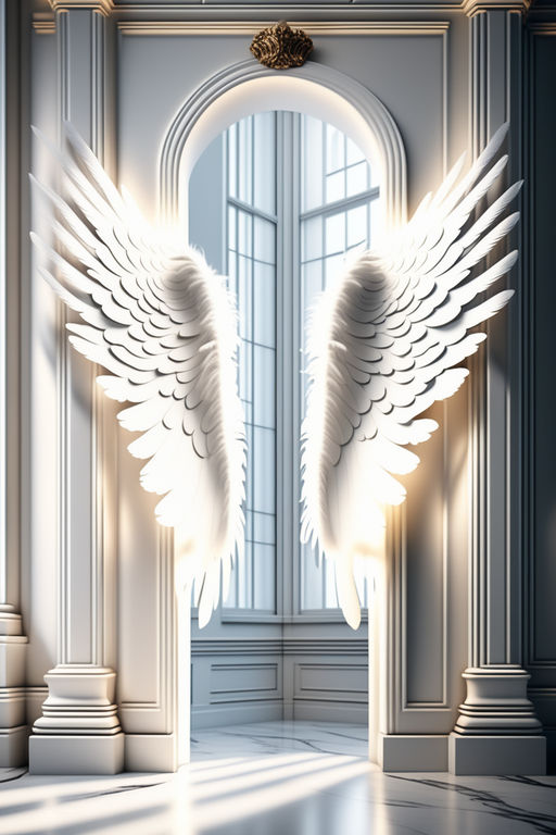 heavenly angel wings