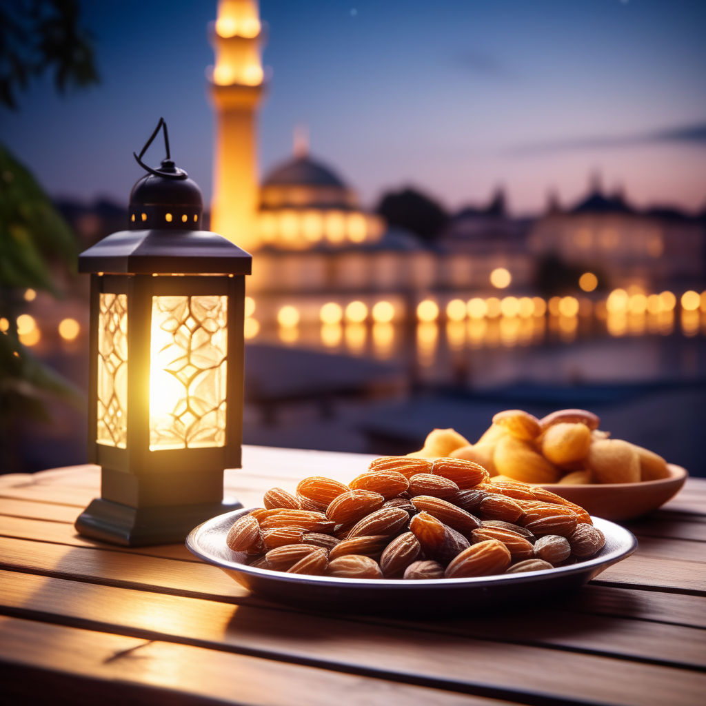 Premium Photo | Ramadan kareem traditional islamic celebration ramadan iftar  background