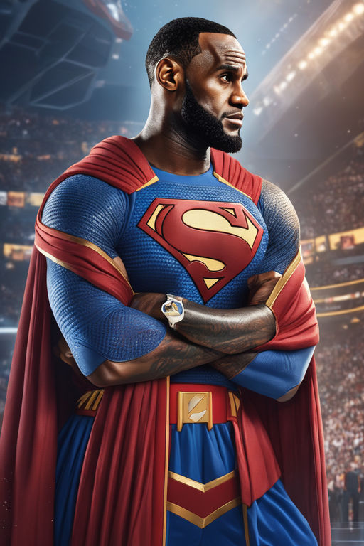 lebron james superhero wallpaper