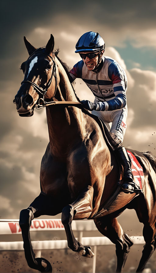 Horse & Jockey Wallpaper | Caitlin Wilson