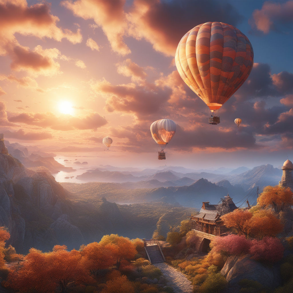 beautiful hot air balloons wallpaper