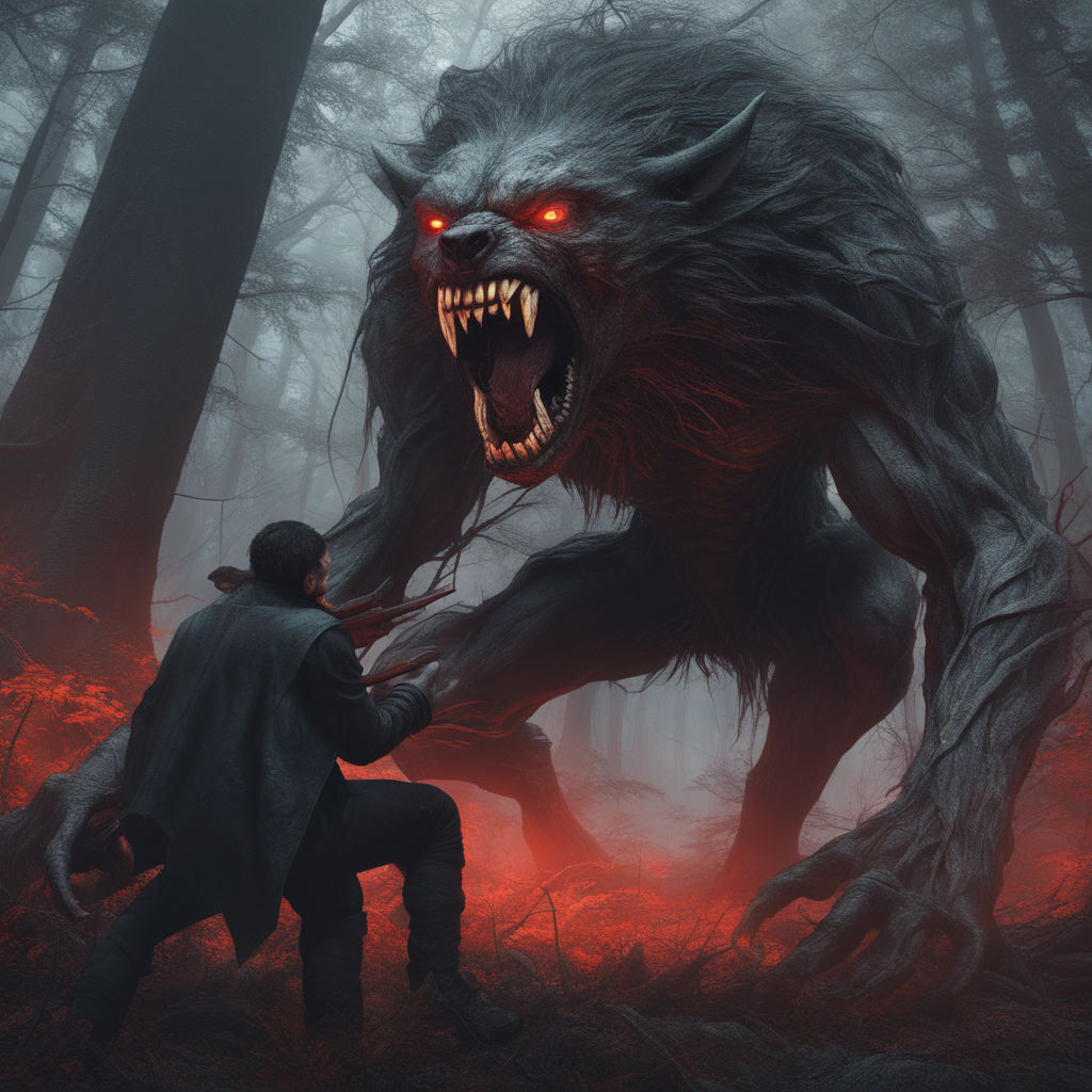 ArtStation - Werewolf By Night - Poster Art