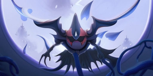 ArtStation - Lunala - Pokemon