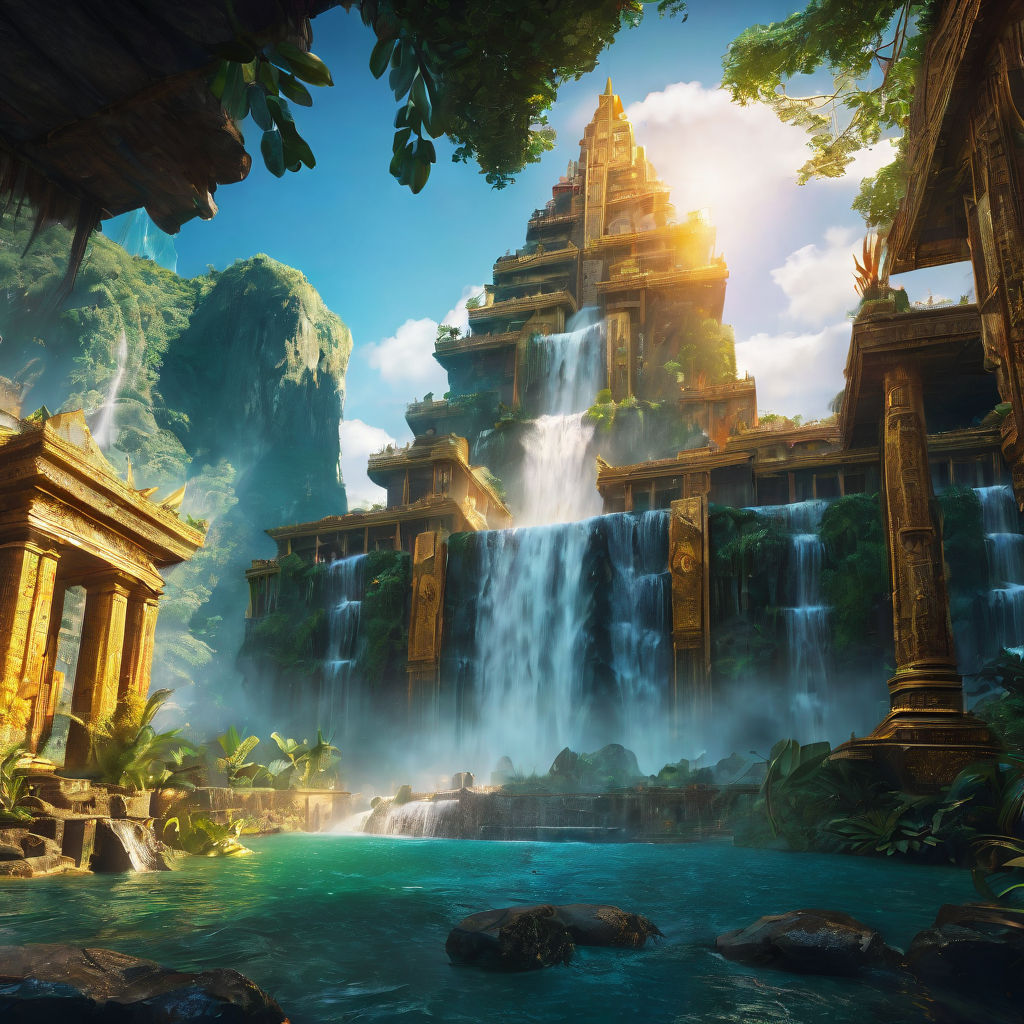 Atlantis Fantasy Series Waterfall Spray Booth