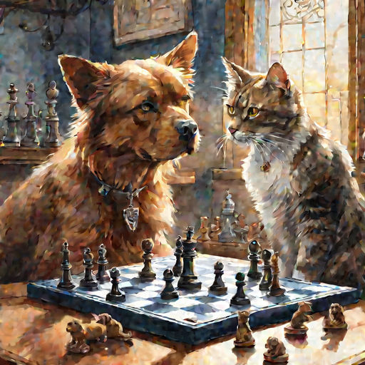 Like Cats and Dogs: A Chess Fight - SparkChess