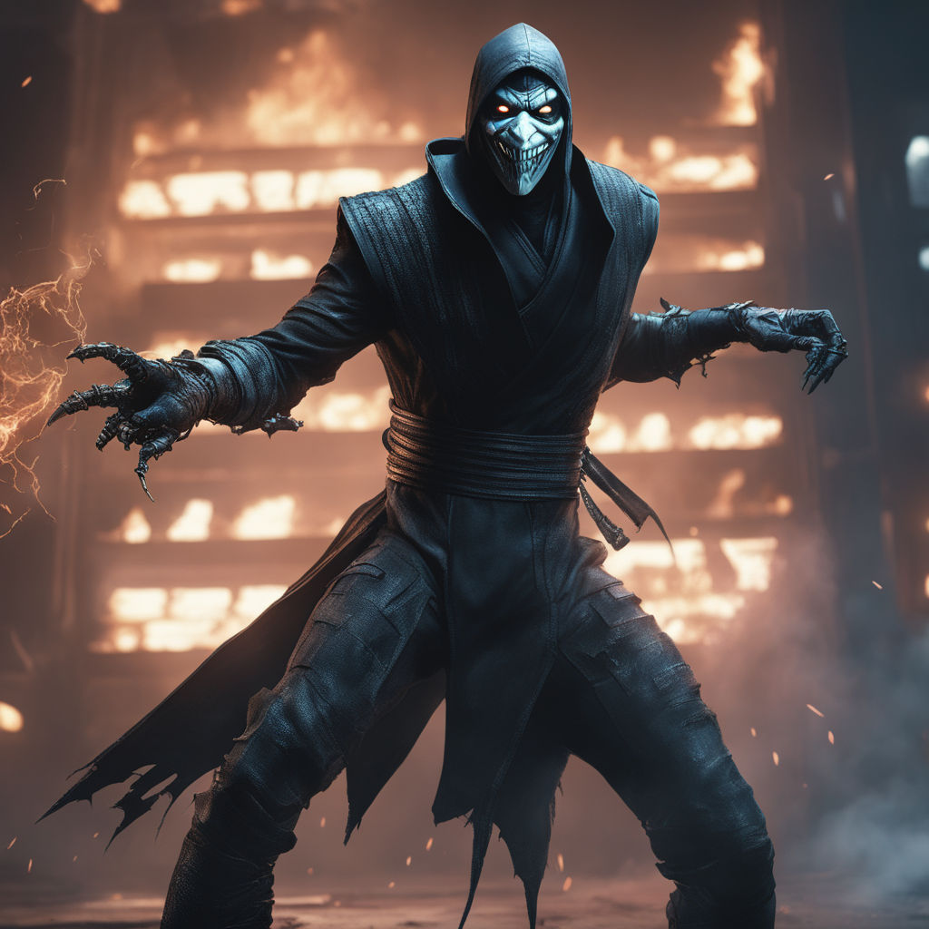 ArtStation - VFX - Mortal Kombat 11 - Sub Zero Fatality 2