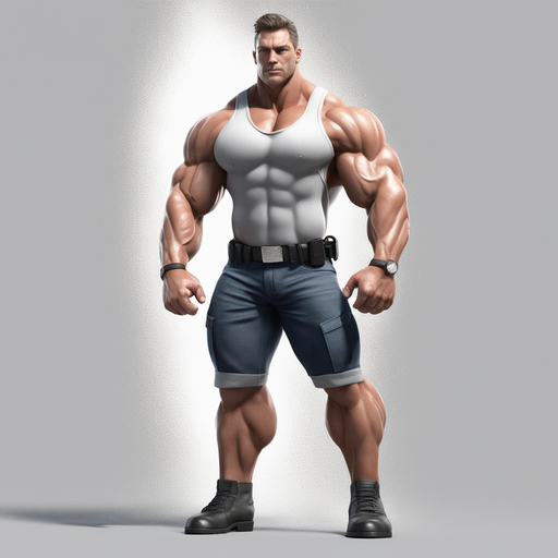 ROBLOX Muscular Torso - Download Free 3D model by Quaacki3