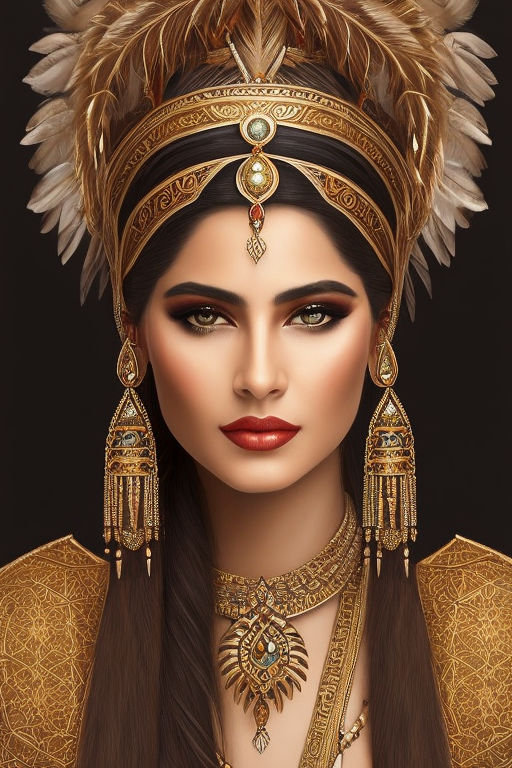 beautiful egyptian goddess