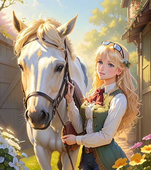 Ai manga with horse｜TikTok Search